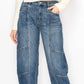 Artemis Vintage - High Rise Relaxed Barrel Jeans