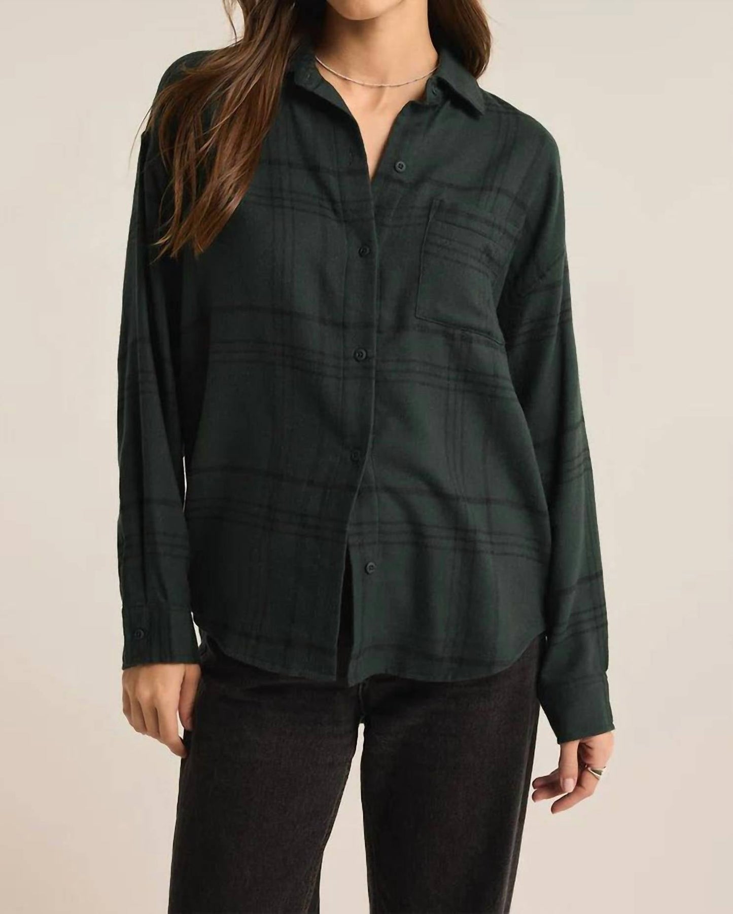 Z Supply - River Plaid Button Up Shirt