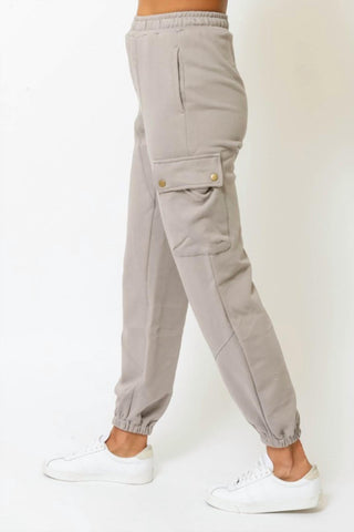 Olivaceous - Cargo Joggers