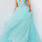 Jovani - Embroidered Bodice Ballgown
