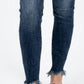 Judy Blue - Evelyn High Waist Shark Bite Skinny Jeans