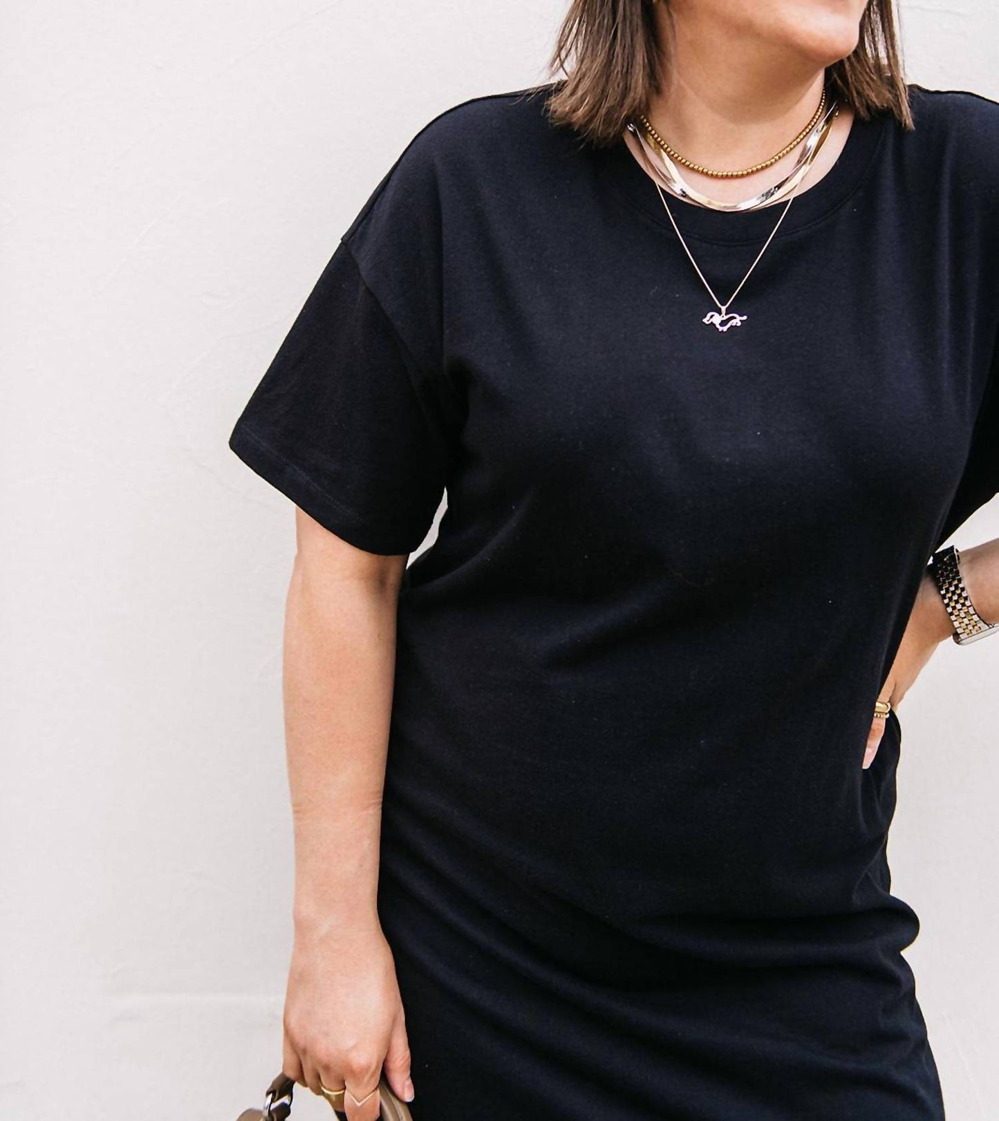 Z Supply - Short Sleeve T-shirt Mini Dress