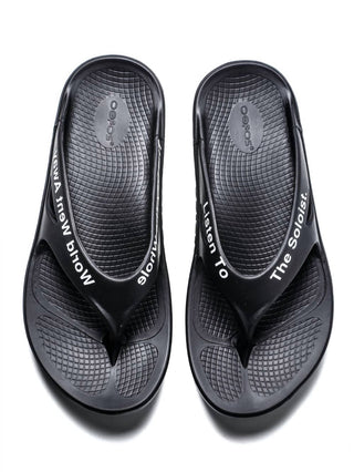 Oofos X Takahiromiyashitathesoloist. - Men Flip Flop