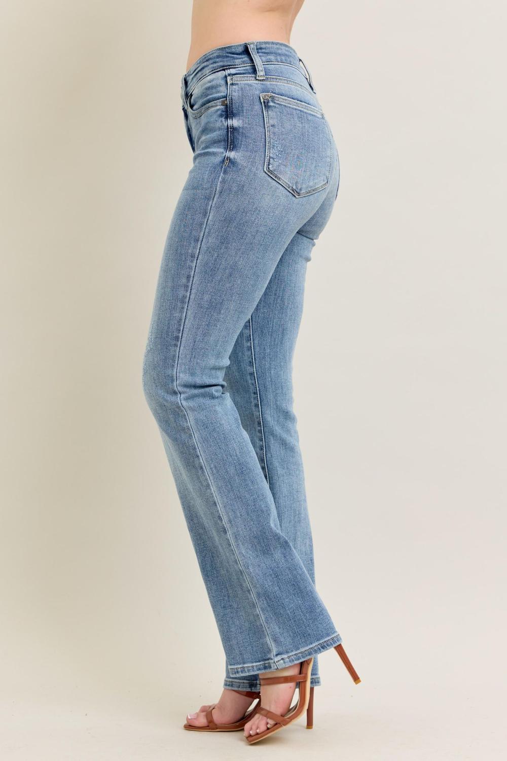 Judy Blue - Core Mid Rise Bootcut Jeans