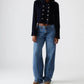 Steve Madden - Tonia Velvet Button Blazer