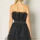 Entro - Strapless Tulle Dress