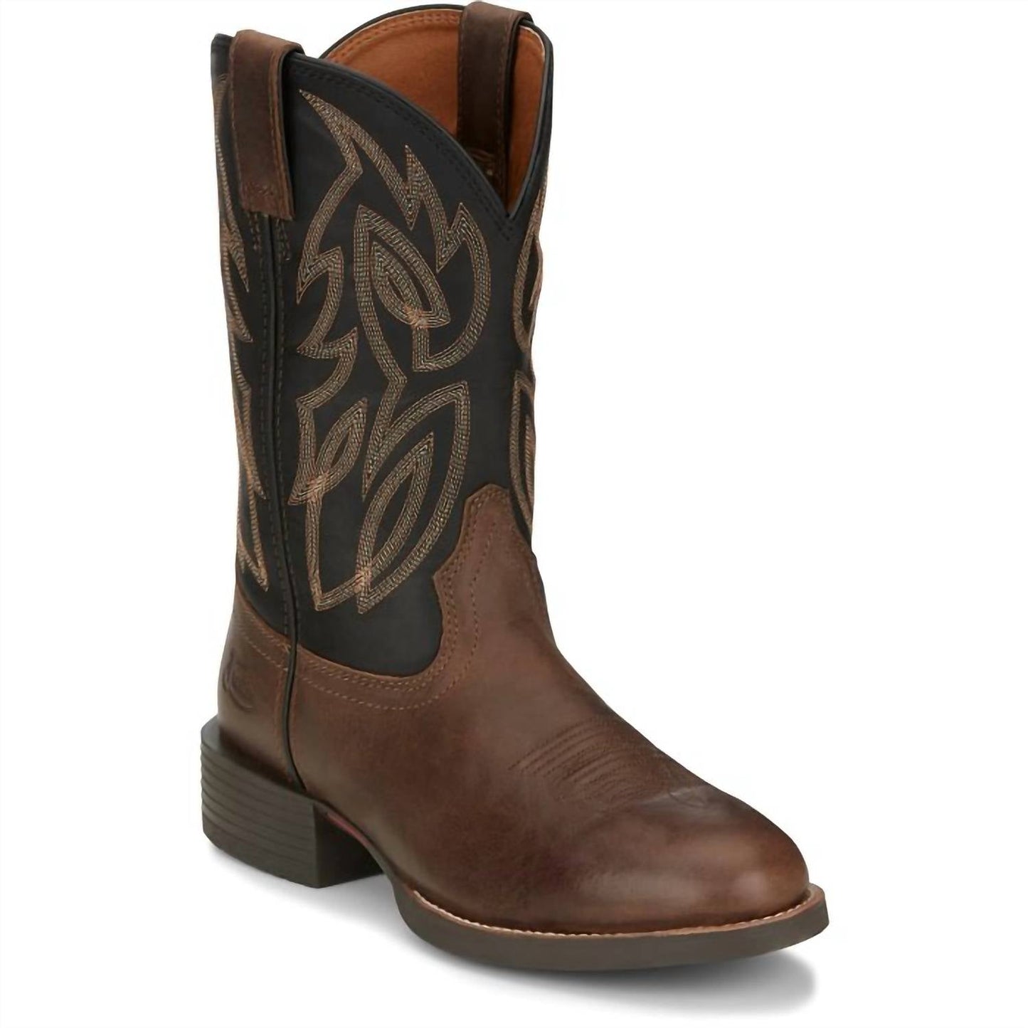 Justin Boots - Men's Rendon Pecan Wide Round Boot