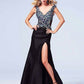 Mac Duggal - Jeweled Illusion Bodice Jersey Prom Dress