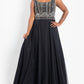 Rachel Allan - Beaded Chiffon Prom Gown