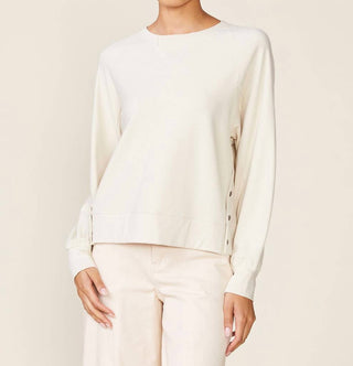 Anthem The Label - Raglan Pullover With Side Snaps Top