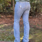 Judy Blue - Mid Rise Destroy & Released Hem Bootcut Denim Jean