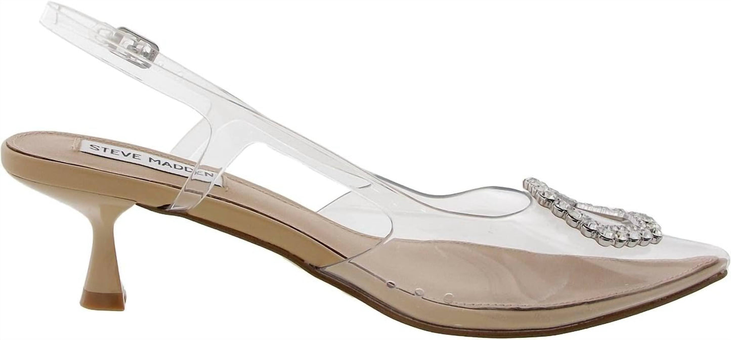 Steve Madden - Women's Lorah Classy Slingback Pump Heel