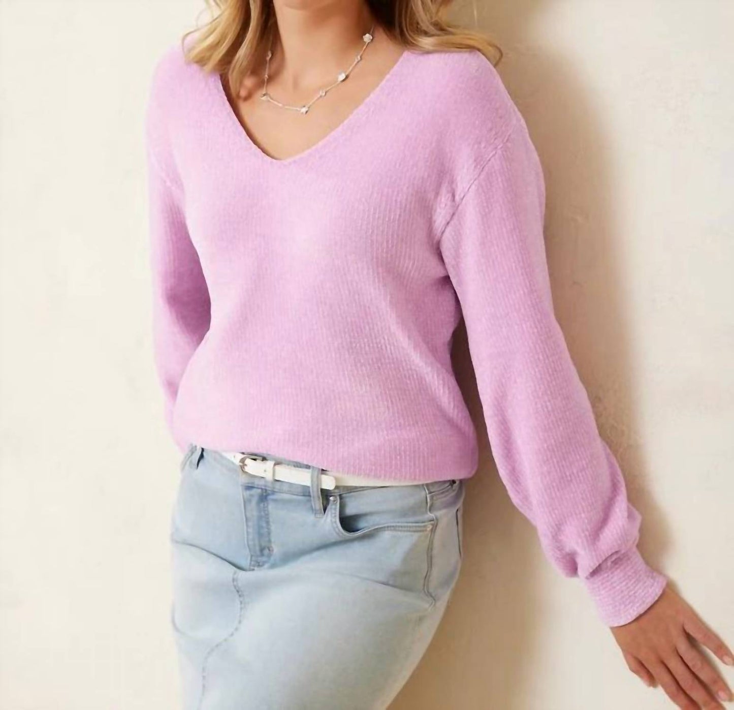 Tommy Bahama - Island Luna Chenille V-neck Sweater