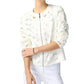 Joseph Ribkoff - Foiled Suede Laser Cut Jacket