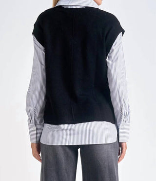 Elan - Essex Sweater Vest Top