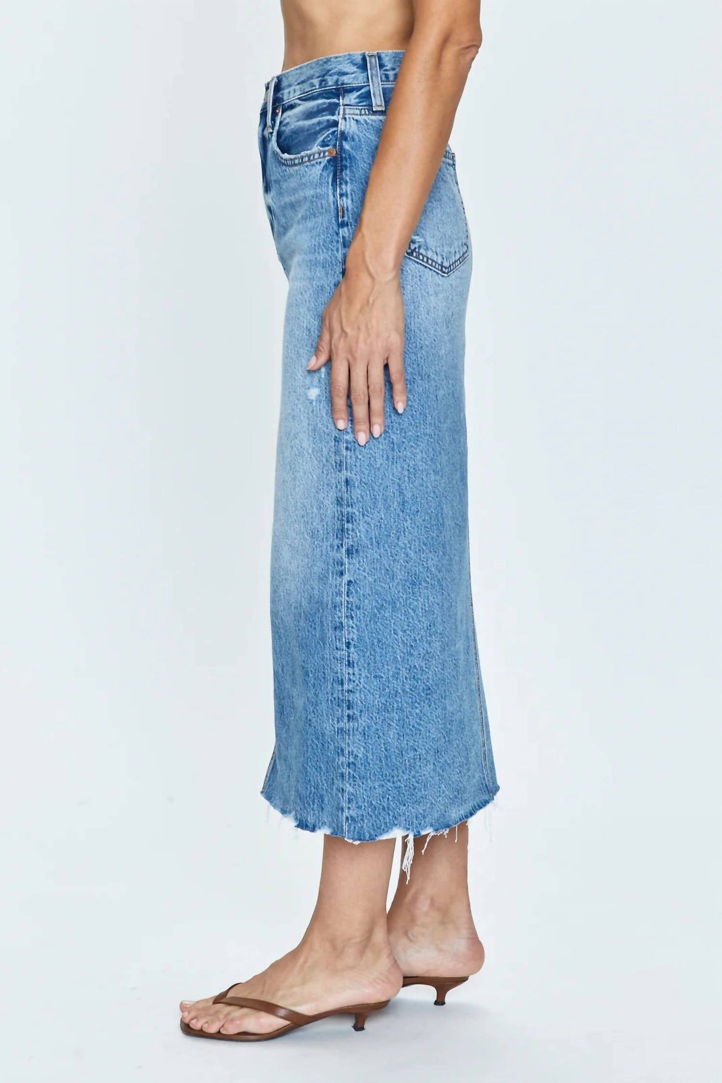 Pistola - Alice Midi Denim Skirt