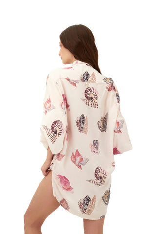 Malai - Seashell Akumal Cover-up Shirt
