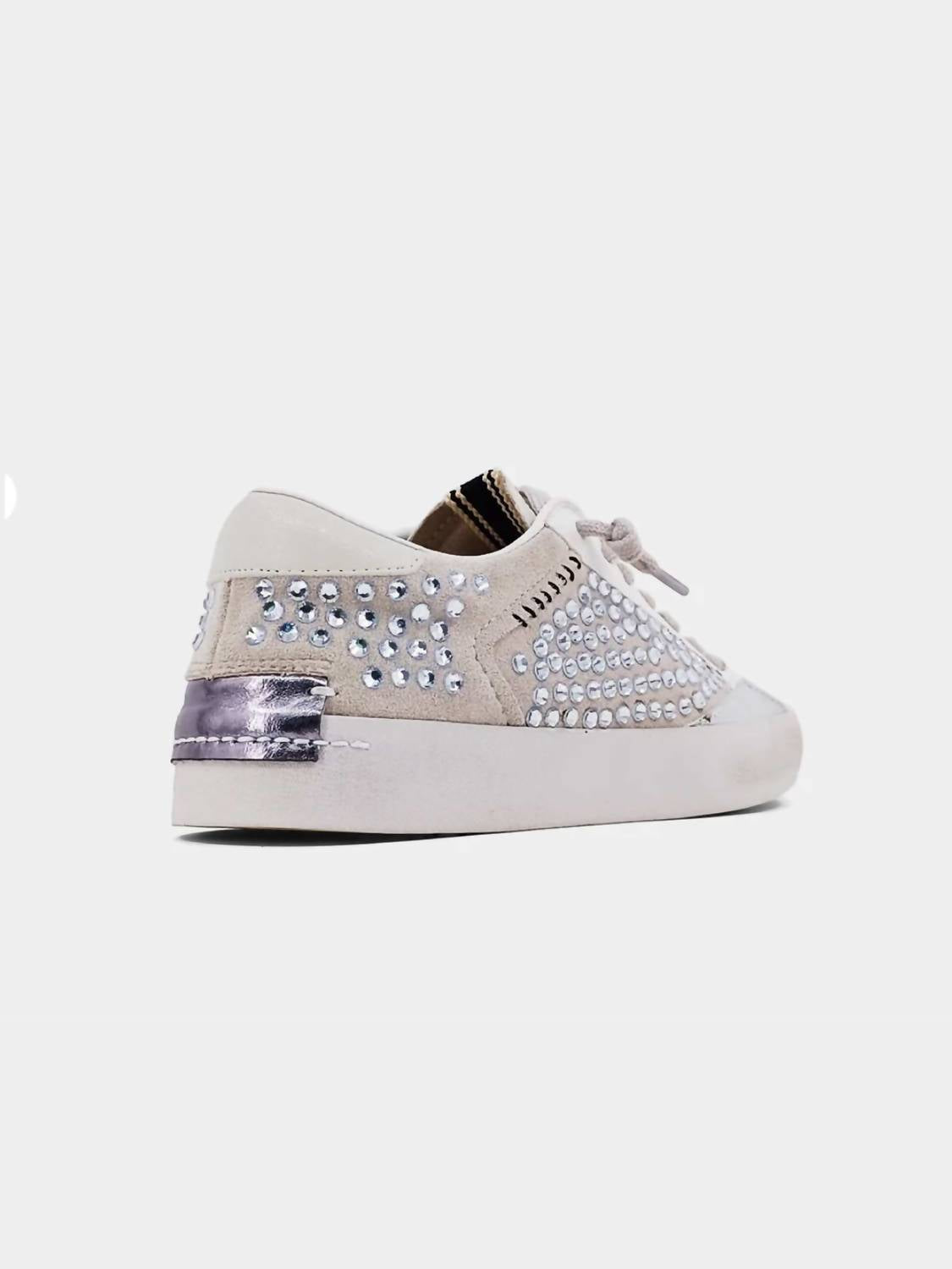 Shu Shop - Women's Ruby Metallic Stud Sneaker