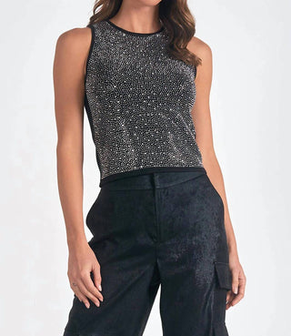 Elan - Rhinestone Tank