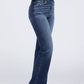 Risen - Blow My Mind High-Rise Straight Leg Denim Jeans