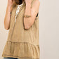 Entro - Washed Hooded Top