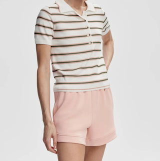 Varley - Faustine Button Neck Polo