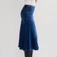 Free People - Zia Midi Denim Skirt