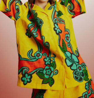 Alemais - Flame Button Shirt