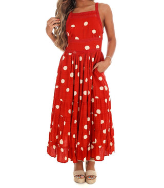 Umgee - More Than Words Polka Dot Maxi Dress