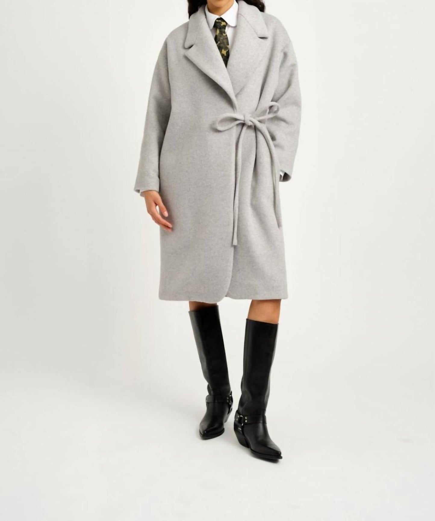 Eliza Faulkner - Morgan Bow Tie Coat