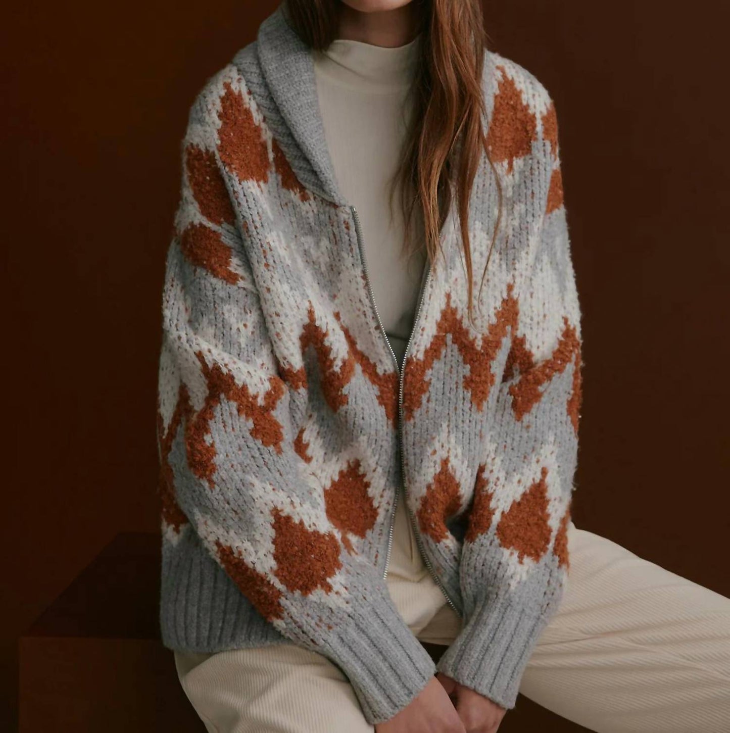 Varley - Brockley Jacquard Knit Jacket