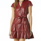 Tart Collections - Viola Vegan Leather Dress