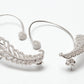 Avenue Chic - Women's Wing Ear Climber Earrings