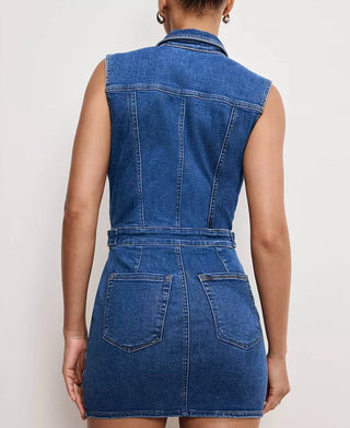 Good American - Fit For Success Sleeveless Mini Dress