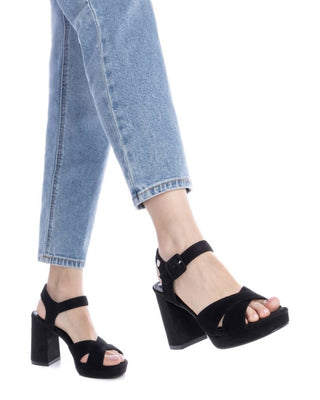 Xti - Women's Heeled Leather Sandals