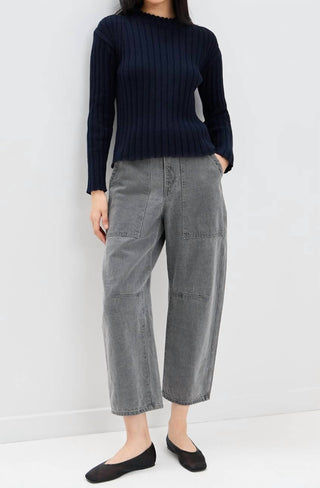 Enza Costa - Chunky Cotton Fisherman Sweater