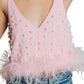 Buddylove - Peony Feather Tank Top