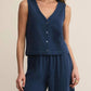 Z Supply - V-neck Jersey Denim Tank