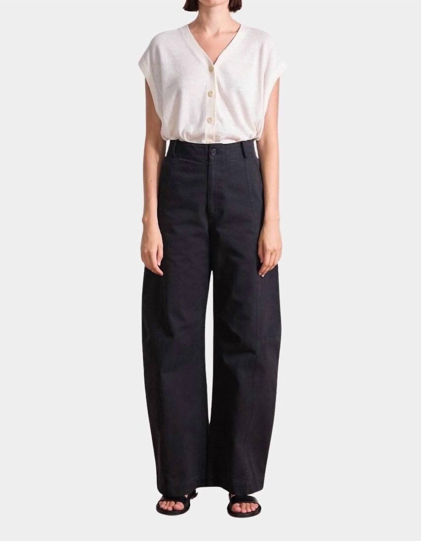 Apiece Apart - Fine Weight Cropped Vest