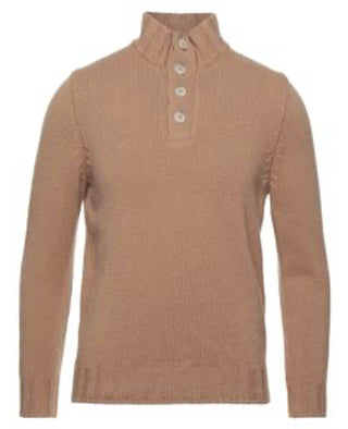 Gran Sasso - Men's Knitted Turtleneck Top