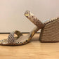 Steve Madden - Women's Leather Strap Jute Heel Sandal