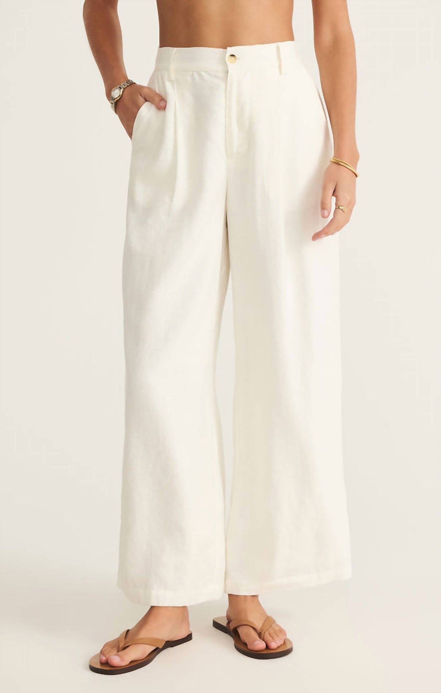 Z Supply - Women's Topanga Linen Pants