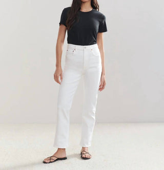 Agolde - High Rise Stovepipe Jeans