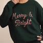 Z Supply - Candy Cane Merry and Bright Sunday Sweatshirt