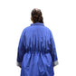 On The Plus Side - Adjustable Cinch Waist Raincoat with Removable Hood - Plus Size