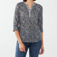 Fdj - Henley Printed Top