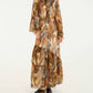 Farm Rio - Long Sleeves Maxi Dress
