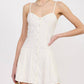 Emory Park - Spaghetti Strap Pleated Mini Dress
