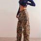 Free People - Moxie Printed Barrel Jeans