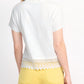 Sanctuary - Lace Remix Tee